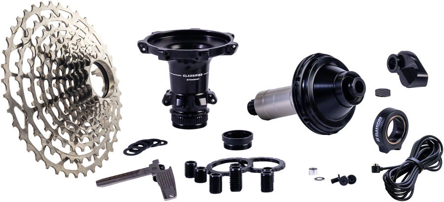 Classified Powershift Rear Hub Kit - 12 x 148mm Center-Lock 28H Flat Bar Rear Hub Classified   