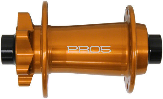Hope Pro 5 Front Hub - 15 x 110mm 6-Bolt Orange 28H Front Hub Hope   