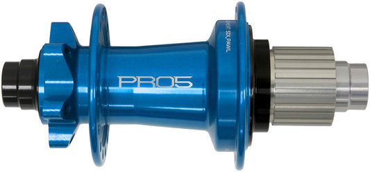 Hope Pro 5 Rear Hub - 12 x 148mm 6-Bolt Micro Spline Blue 28H Rear Hub Hope   