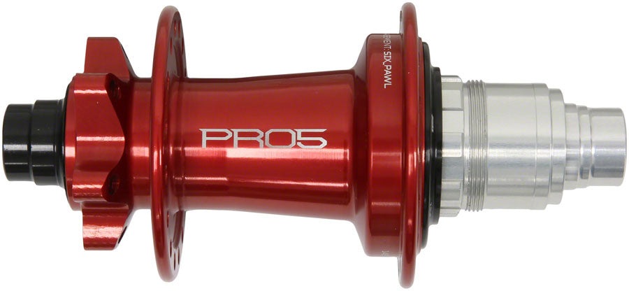 Hope Pro 5 Rear Hub - 12 x 148mm 6-Bolt XD Red 28H Rear Hub Hope   