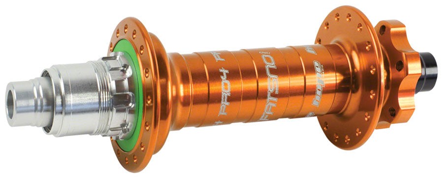 Hope Fatsno Pro 4 Rear Hub - 12 x 197mm 6-Bolt XD Orange 32H Rear Hub Hope   
