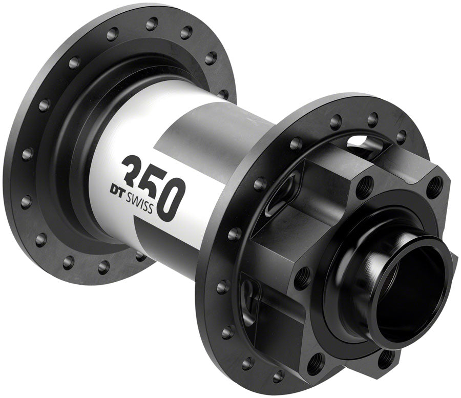 DT Swiss 350 Front Hub - 20 x 110mm 6-Bolt Black 32H Front Hub DT Swiss   