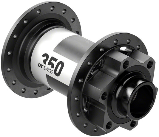 DT Swiss 350 Front Hub - 20 x 110mm 6-Bolt Black 32H Front Hub DT Swiss   