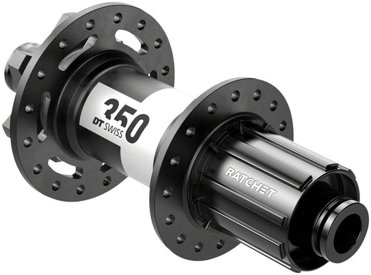 DT Swiss 350 Rear Hub - 12 x 148mm 6-Bolt HG11 MTN Black 32H 36pt Rear Hub DT Swiss   