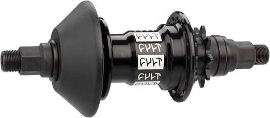 Cult Crew Cassette Rear Hub SDS Black BMX Hubs Cult   