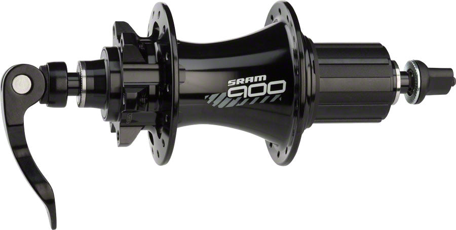SRAM 900 Rear Hub - QR x 135mm/12 x 142mm 6-Bolt HG 11 Road Black 28H Rear Hub SRAM   