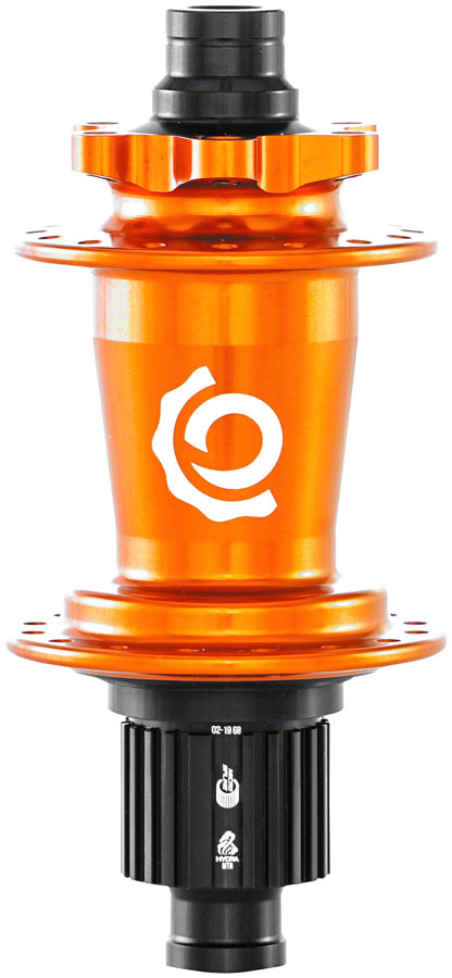Industry Nine Hydra Classic Rear Hub - 12 x 148mm 6-Bolt Micro Spline Orange 28H Rear Hub Industry Nine   
