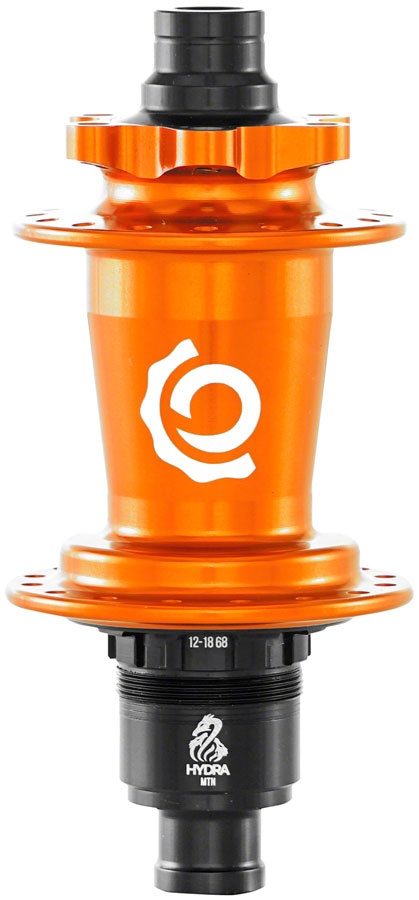 Industry Nine Hydra Classic Rear Hub - 12 x 148mm 6-Bolt XD Orange 28H Rear Hub Industry Nine   