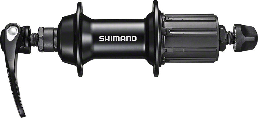 Shimano FH-RS400 Rear Hub - QR x 130mm Rim Brake HG 11 Road Black 32H Rear Hub Shimano   