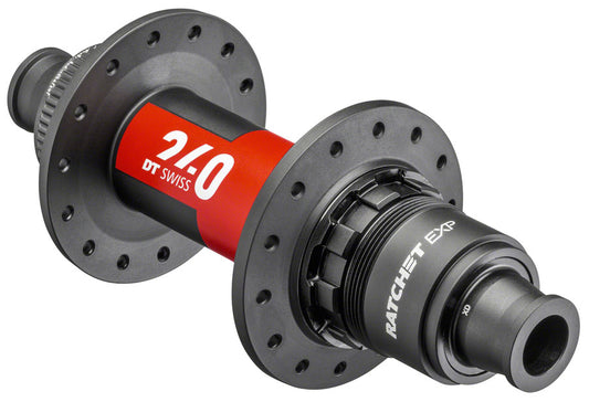 DT Swiss 240 EXP Rear Hub - 12 x 148mm Center-Lock XD Black/Red 28H 36pt Rear Hub DT Swiss   