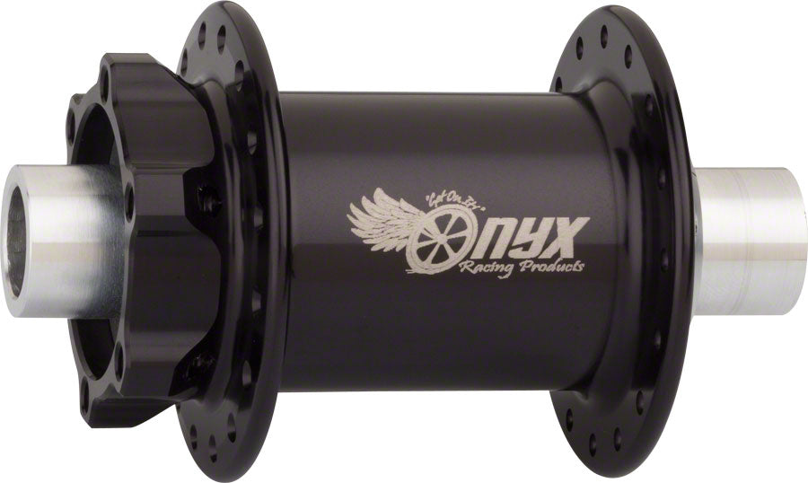 Onyx MTB Front Hub - 15 x 110mm Boost 6-Bolt Black Front Hub ONYX Racing Products   