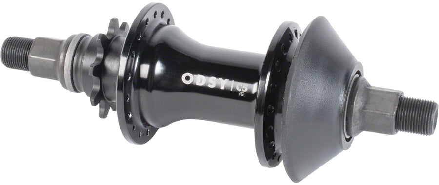 Odyssey C5 Hub - Rear Cassette 9T 14mm 36H Right or Left Hand Drive Black BMX Hubs Odyssey   
