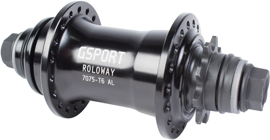 G Sport Roloway Cassette Rear BMX Hub - 9T RSD/LSD Black BMX Hubs Odyssey   