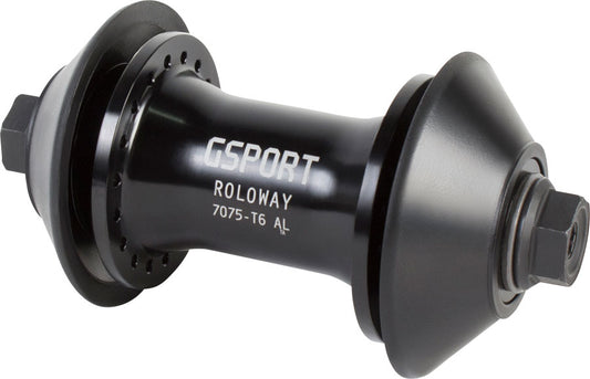 G Sport Roloway Front BMX Hub - Black BMX Hubs Odyssey   