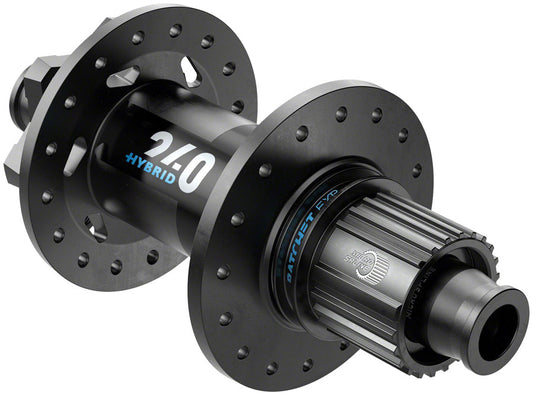 DT Swiss 240 Hybrid Rear Hub - 12 x 148mm 6-Bolt Micro Spline Black 36H 30pt Rear Hub DT Swiss   