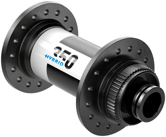 DT Swiss 350 Hybrid Front Hub - 15 x 110mm Center-Lock Black 32h Front Hub DT Swiss   