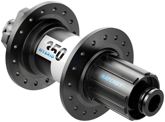 DT Swiss 350 Hybrid Rear Hub - 12 x 148mm 6-Bolt HG 11 MTN Black 36h 24pt Rear Hub DT Swiss   