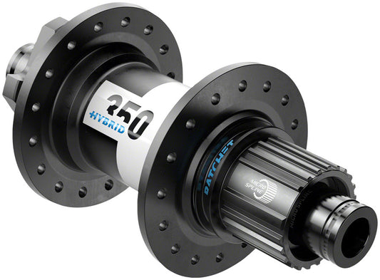 DT Swiss 350 Hybrid Rear Hub - 12 x 148mm 6-Bolt Micro Spline Black 36h 24pt Rear Hub DT Swiss   