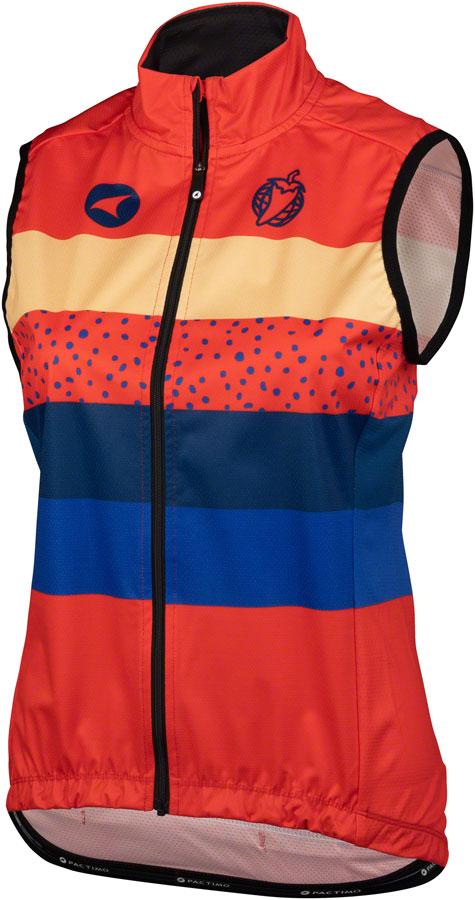 Salsa Team Polytone Womens Vest - Red w/ Stripes X-Large Vest Salsa   