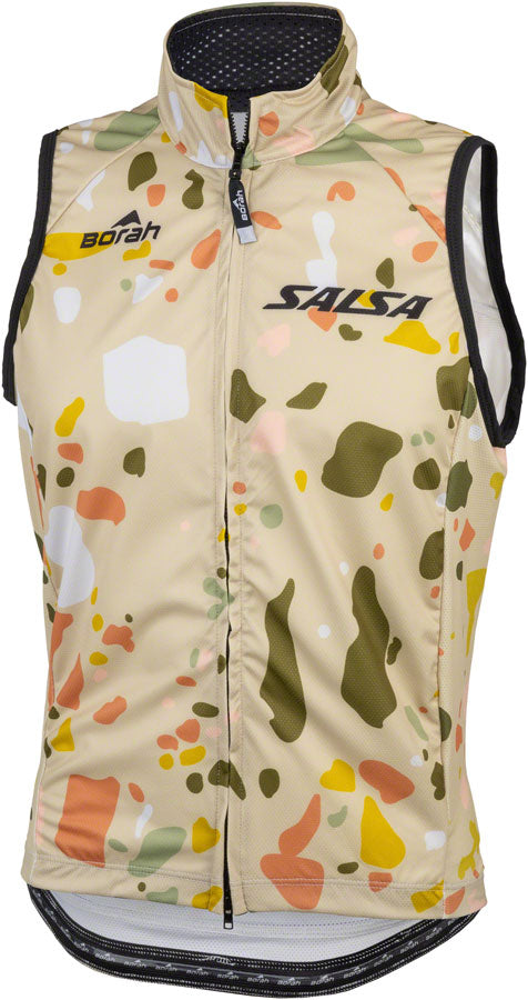 Salsa Mens Terrazzo Vest - Small Tan Vest Salsa   