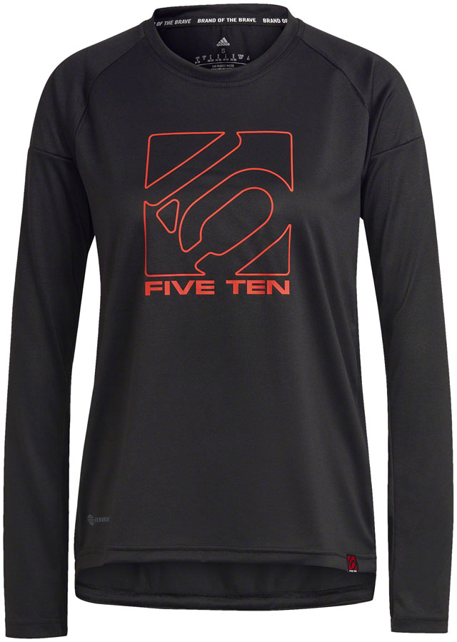 Five Ten Long Sleeve Jersey - Black Womens Medium Jerseys Five Ten   