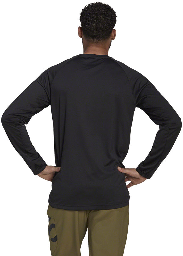 Five Ten Long Sleeve Jersey - Black X-Large Jerseys Five Ten   