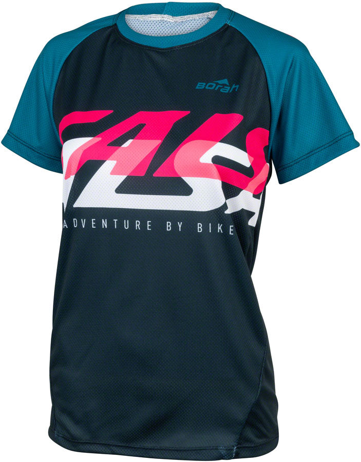 Salsa Womens Echo MTB Jersey - Small Dark Blue Jerseys Salsa   