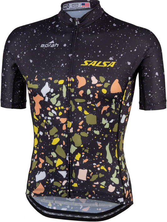 Salsa Mens Terrazzo Aero Jersey - Small Black Jerseys Salsa   