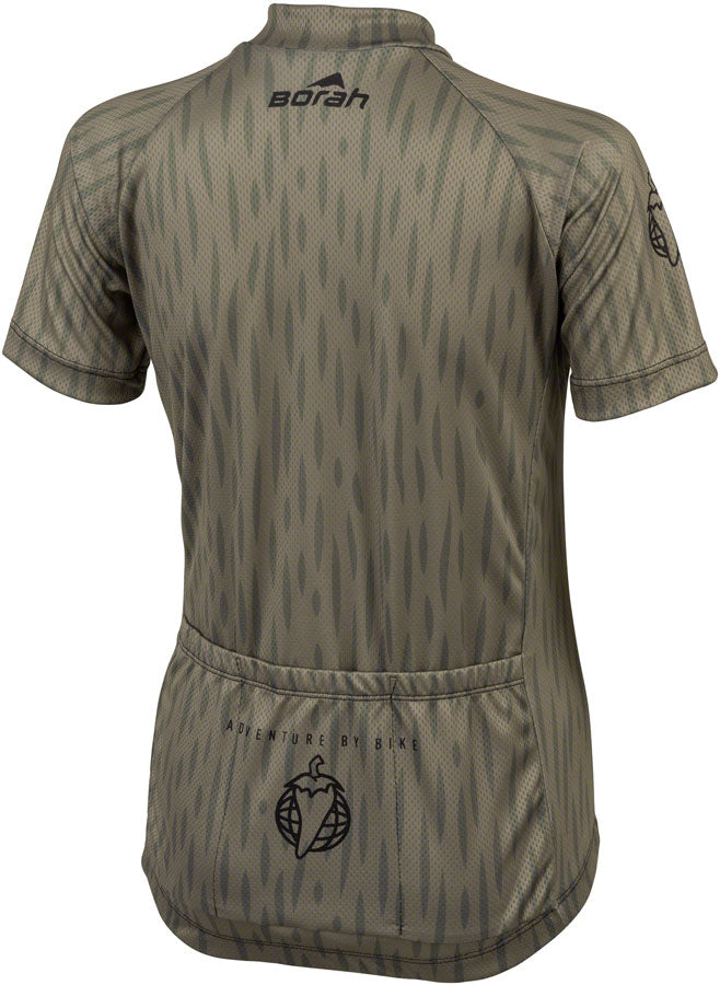 Salsa Womens Hinterland Jersey - Large Olive Green Jerseys Salsa   