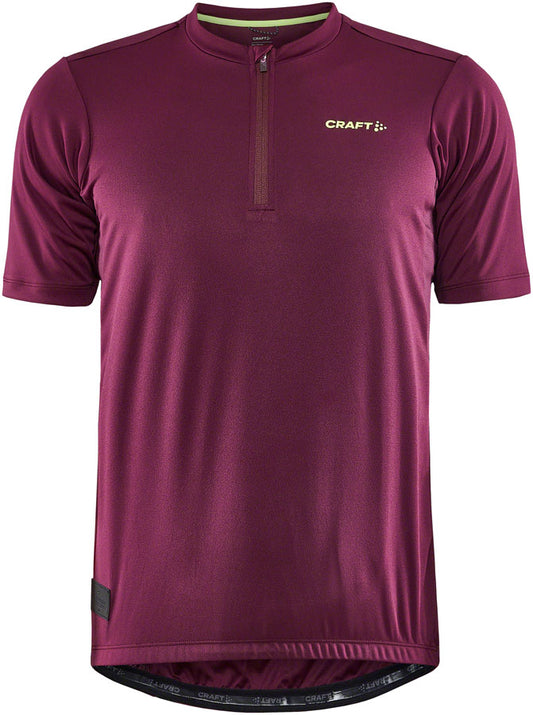 Craft Core Offroad Jersey - Short Sleeve Burgundy Small Mens Jerseys Craft   