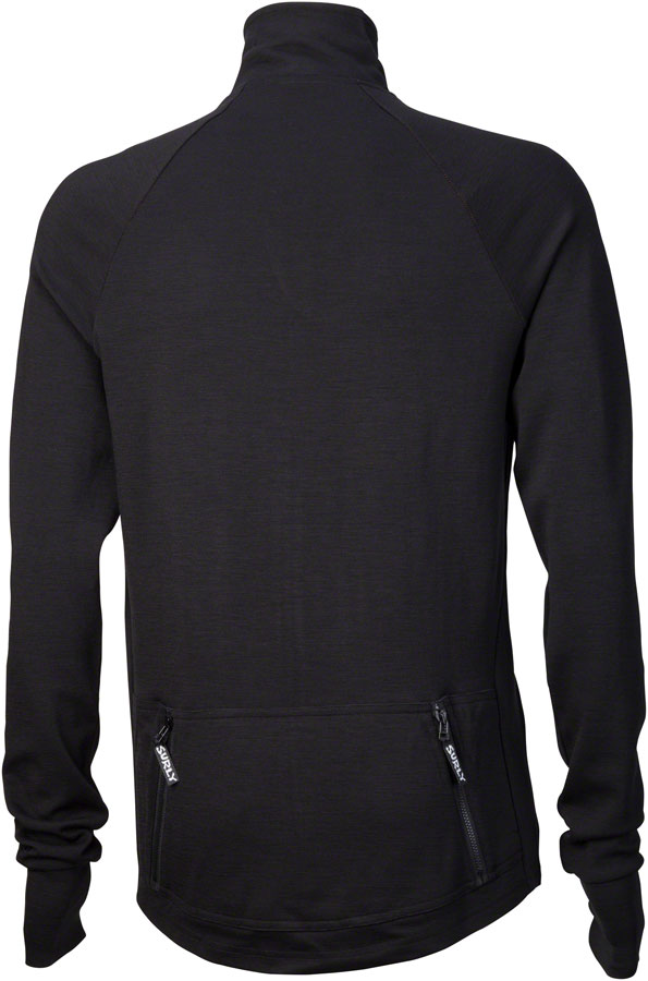 Surly Merino Wool Jersey - Black Long Sleeve Mens 2X-Large Jerseys Surly   