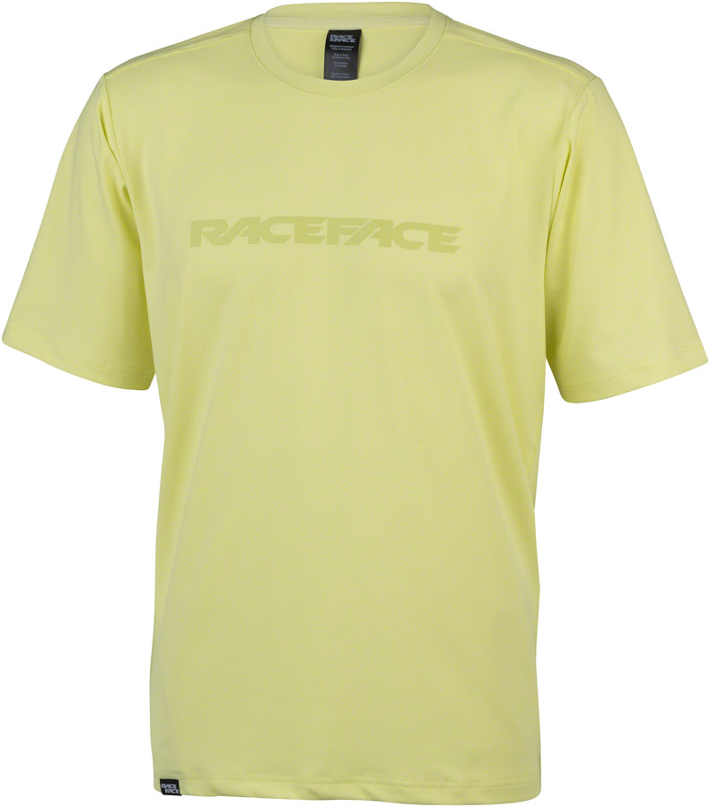 RaceFace Commit Tech Top - Short Sleeve Green Medium Jerseys Race Face   