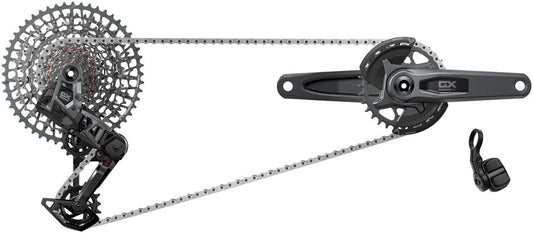 SRAM GX T-Type Eagle Transmission Groupset - 170mm Crank 32t Chainring AXS POD Controller 10-52t Cassette Rear Derailleur Chain Group Kits SRAM   