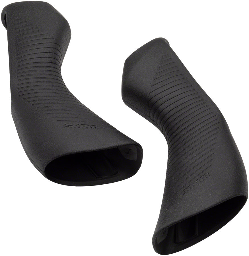 SRAM Rival eTap AXS Hydraulic Brake Lever Hood Covers - Black Pair Brake Lever Hood SRAM   