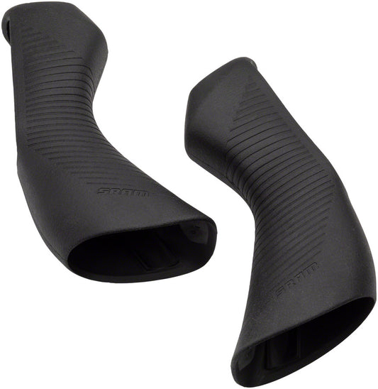 SRAM Rival eTap AXS Hydraulic Brake Lever Hood Covers - Black Pair Brake Lever Hood SRAM   
