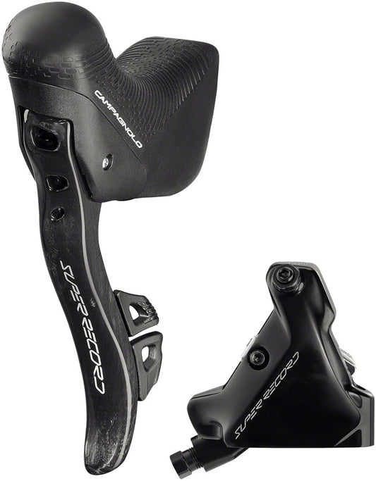 Campagnolo Super Record Ergopower Wireless Control Lever Brake Caliper - Left/Front 12-Speed 140mm Hydraulic Disc Brake Caliper Hydraulic Brake/Shift Lever Drop Bar Campagnolo   