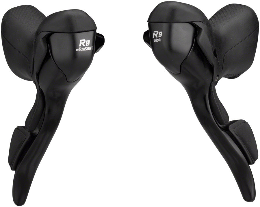 microSHIFT R8 Drop Bar Shift Lever Set 2 x 8-Speed Shimano Compatible Brake/Shift Lever - Drop Bar microSHIFT   