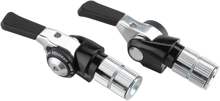 microSHIFT Bar End Shifter Set 8-Speed Road Double/Triple Shimano Compatible BLK Shifters microSHIFT   