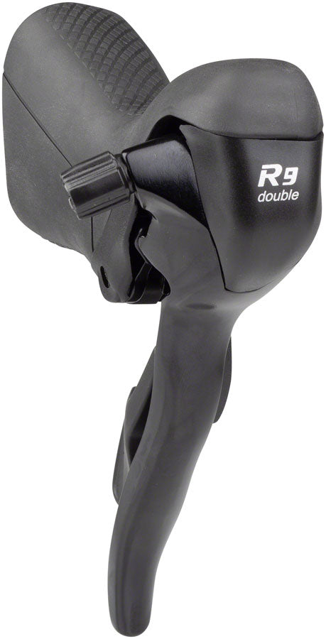 microSHIFT R9 Left Drop Bar Shift Lever - Double Shimano Compatible Black Brake/Shift Lever - Drop Bar microSHIFT   