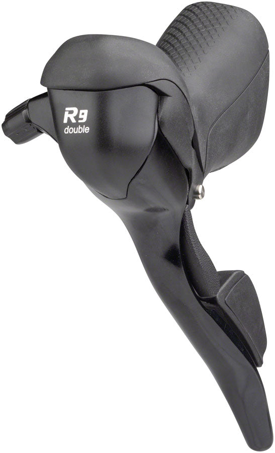 microSHIFT R9 Left Drop Bar Shift Lever - Double Shimano Compatible Black Brake/Shift Lever - Drop Bar microSHIFT   
