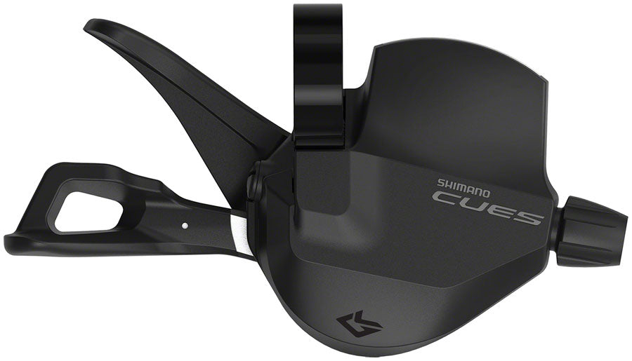 Shimano CUES SL-U4010-9R Shifter - Right 9-Speed Rapidfire Plus Optical Gear Display BLK Shifters Shimano   
