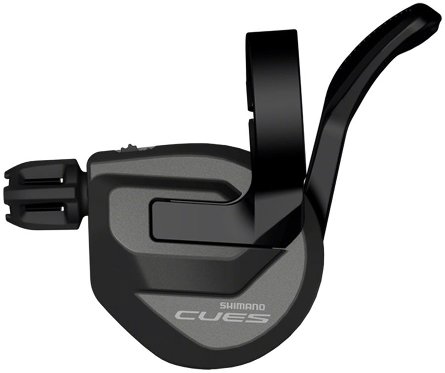 Shimano CUES SL-U8000-L Shifter - Left 2-Speed Rapidfire Plus Mono Black Shifters Shimano   