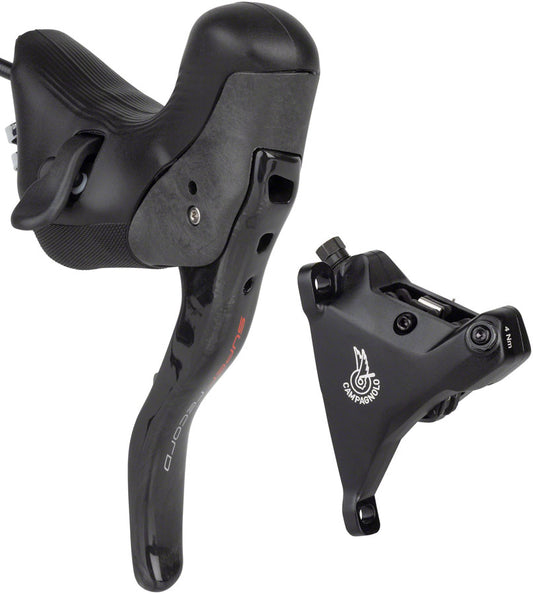 Campagnolo Super Record Ergopower EPS Hydraulic Brake/Shift Lever Disc Caliper - Left/Front 12-Speed 160mm Flat Mount Caliper BLK Hydraulic Brake/Shift Lever Drop Bar Campagnolo   