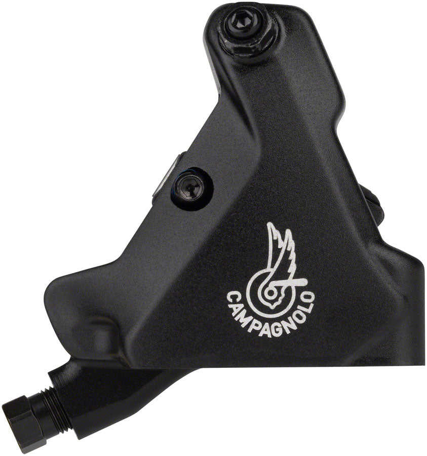Campagnolo Super Record Ergopower Hydraulic Brake/Shift Lever Disc Caliper - Left/Front 12-Speed 140mm Flat Mount Caliper BLK Hydraulic Brake/Shift Lever Drop Bar Campagnolo   