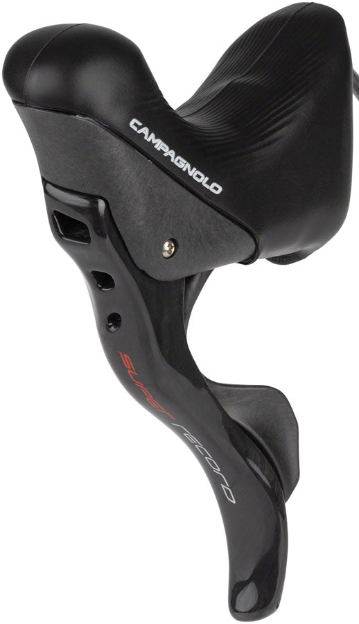 Campagnolo Super Record Ergopower Hydraulic Brake/Shift Lever Disc Caliper - Left/Front 12-Speed 140mm Flat Mount Caliper BLK Hydraulic Brake/Shift Lever Drop Bar Campagnolo   
