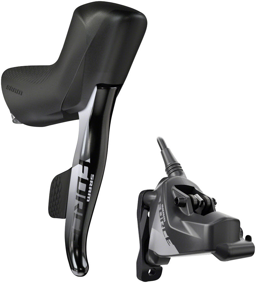 SRAM Force eTap AXS HRD Shift/Brake Lever Hydraulic Disc Caliper - Right/Rear Flat Mount 20mm Offset 1800mm Hose BLK D1 Hydraulic Brake/Shift Lever Drop Bar SRAM   