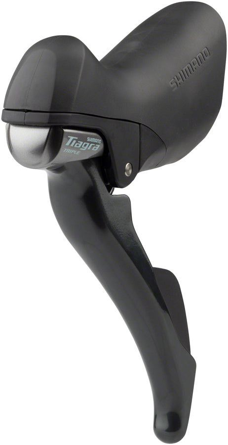 Shimano Tiagra ST-4703 Shift/Brake Lever - Left Triple Black Brake/Shift Lever - Drop Bar Shimano   