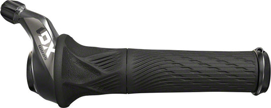 SRAM X01 Eagle 12-Speed GripShift Shifter with Discrete Clamp Black Shifters SRAM   