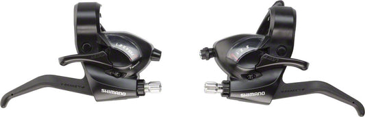 Shimano ST-EF41 3x7-Speed Brake/Shift Lever Set Black Brake/Shift Lever - Flat Bar Shimano   