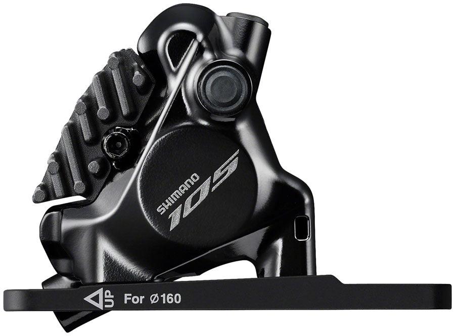 Shimano 105 ST-R7170-L Di2 Shift/Brake Lever BR-R7170 Hydraulic Disc Brake Caliper - Front 2x Flat Mount Fork Adaptor BLK Hydraulic Brake/Shift Lever Drop Bar Shimano   